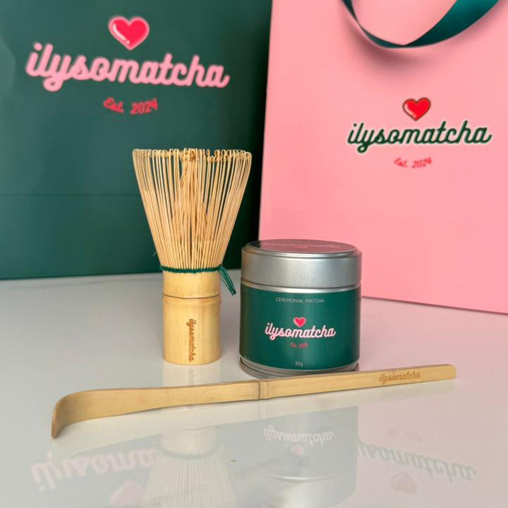 Matcha Powder, Whisk & Scoop