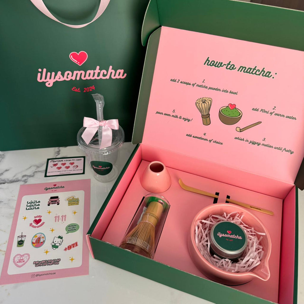 Matcha Set - Pink